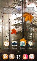 Maple Leaf Parallax V Launcher Theme ảnh chụp màn hình 1