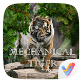 Mechanical Tiger 3D V Launcher Theme Zeichen