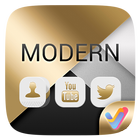 Modern V Launcher Theme أيقونة