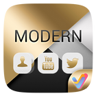 Modern V Launcher Theme icône