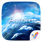 Aurora 3D V Launcher Theme icône