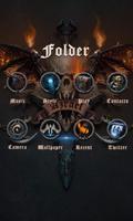 Azrael V Launcher Theme ảnh chụp màn hình 2