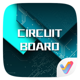 Circuit Board 3D  V Launcher Theme-icoon