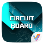 Circuit Board 3D  V Launcher Theme আইকন