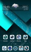 Circuit Board Parallax V Launcher Theme ảnh chụp màn hình 1