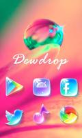 Dewdrop V Launcher Theme Poster