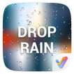 Drop Rain 3D V Launcher Theme