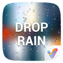 Drop Rain 3D V Launcher Theme aplikacja