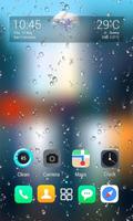Drop Rain Parallax V Launcher Theme ảnh chụp màn hình 1