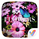 Flowers 3D V Launcher Theme icône