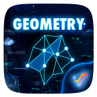 Geometry 3D V Launcher Theme icône