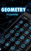 Geometry 3D V Launcher Theme पोस्टर