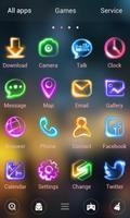 Good Evening V Launcher Theme ảnh chụp màn hình 3