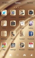 Gold V Launcher Theme скриншот 3