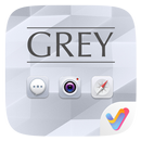 Grey V Launcher Theme aplikacja