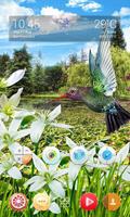 Lark Birds Parallax V Launcher Theme ảnh chụp màn hình 1