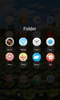 Lark Birds Parallax V Launcher Theme ảnh chụp màn hình 3