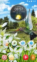 Lark Birds 3D V Launcher Theme capture d'écran 1