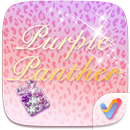 Purple Panther VLauncher Theme APK