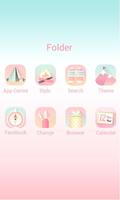 Pink Bird V Launcher Theme ảnh chụp màn hình 3