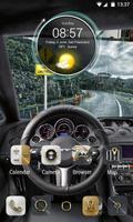 Rainy Days 3D V Launcher Theme syot layar 1