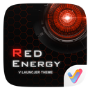 APK Red Energy V Launcher Theme