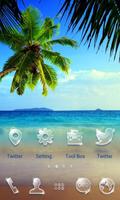 Seaside V Launcher Theme ảnh chụp màn hình 1