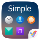 Simple II V Launcher Theme ikona