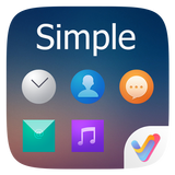 Simple II V Launcher Theme иконка