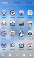 Snowy Day V Launcher Theme ảnh chụp màn hình 2