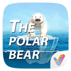 The Polar Bear 3D V Launcher Theme ikon