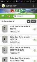 BSS ENERGY Solar Online Store imagem de tela 2