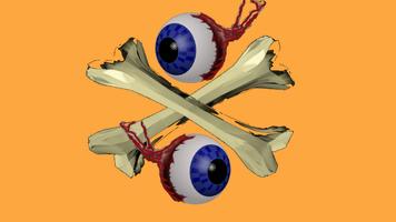 Eyeball Pong Affiche