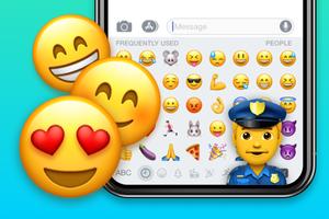 IPhone Emoji & IOS Emoji الملصق