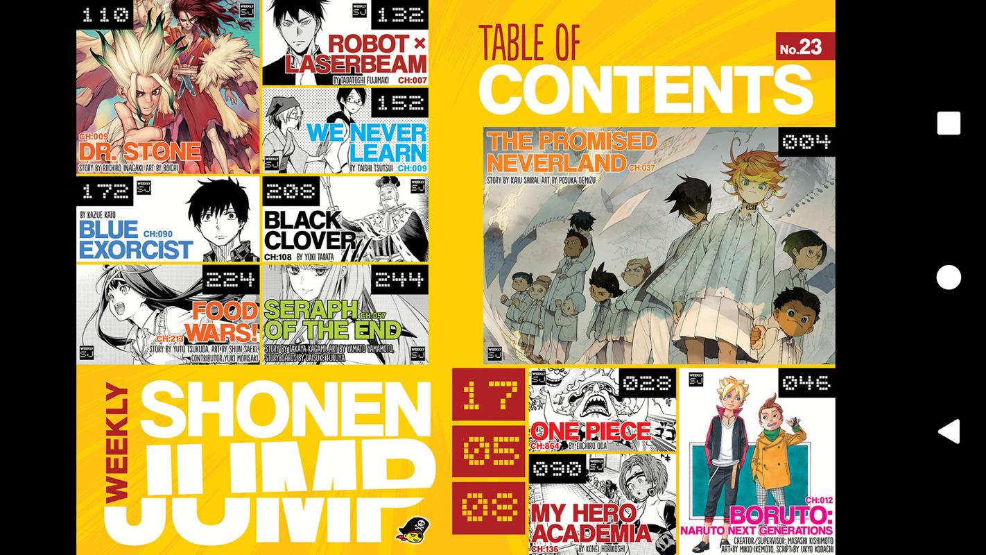 Shonen Jump Manga Reader APK Download - Free Comics APP for Android