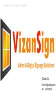 VizanSign Digital Signage الملصق