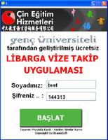 Vize Takip Uygulaması Affiche