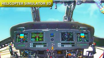 3D hélicoptère Driving capture d'écran 1