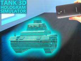 Tank Simulator 3D Hologram capture d'écran 2