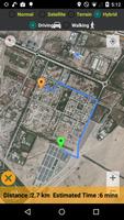 GPS route finder (Fast Distance) capture d'écran 1