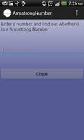 Armstrong Number اسکرین شاٹ 2