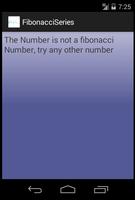 FIbonacci Series Number capture d'écran 1