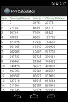 PPF Calculator screenshot 1