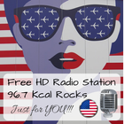 Los Angeles California 96.7 KCAL Rocks Radio Fm HD icône