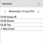 Widget Reminder Calendar Today icône