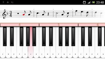 Piano with notes! capture d'écran 1
