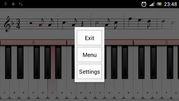 Piano with notes! screenshot 2