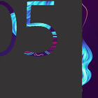 Neon Girl Xperia Theme icon