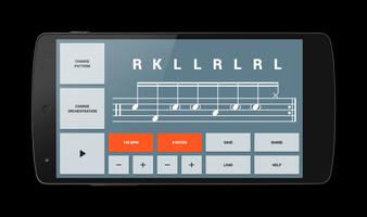 Poster Linear Drum Fills Generator