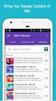 ABCast: Australia Podcasts स्क्रीनशॉट 1